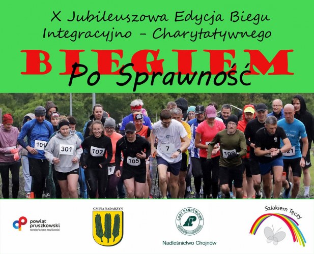 X Bieg Charytatywny Biegiem Po Sprawność